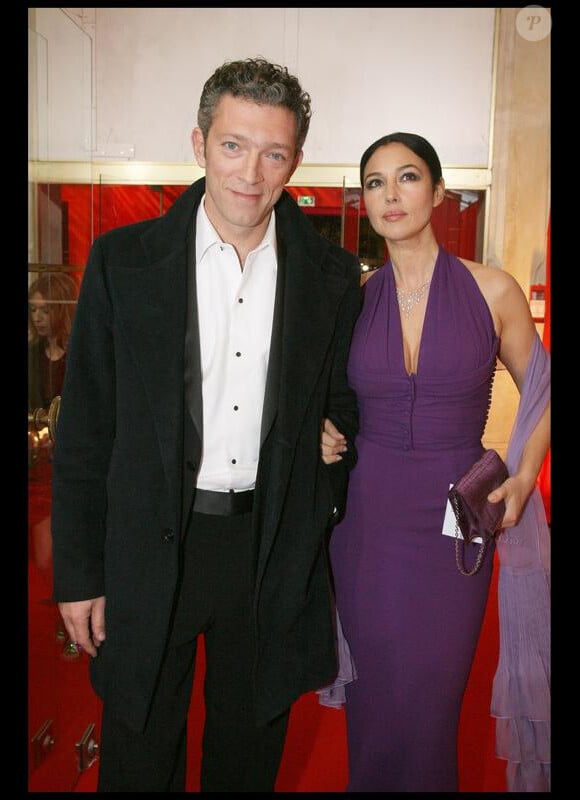Vincent Cassel et Monica Bellucci en 2009