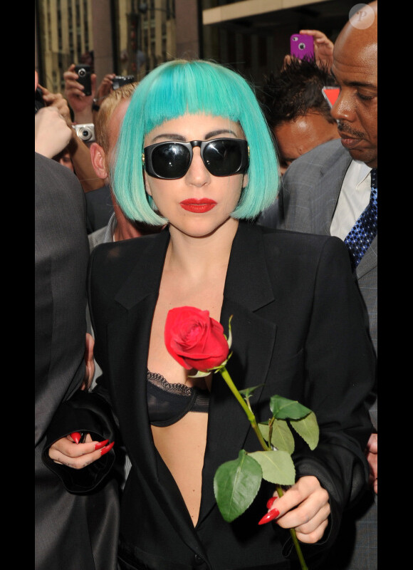 Lady Gaga à New York, en juin 2011.