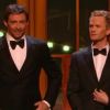 Le délirant numéro de Neil Patrick Harris et Hugh Jackman, lors de la 65e cérémonie des Tony Awards, à New York, le 12 juin 2011.