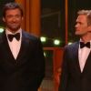 Neil Patrick Harris et Hugh Jackman, lors de la 65e cérémonie des Tony Awards, à New York, le 12 juin 2011.