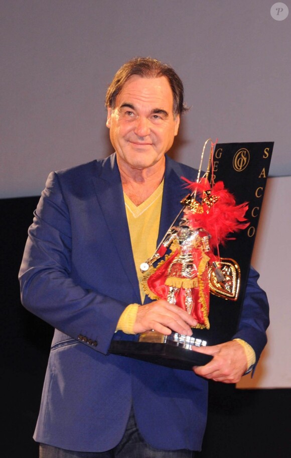 Oliver Stone lors du Festival du Film de Taormina, en Italie, le 11 juin 2011.