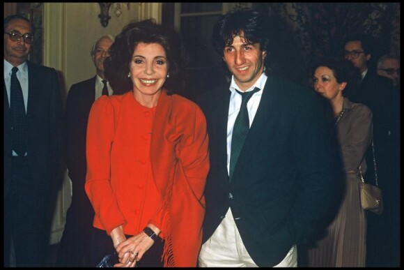 Evelyne Pages et Richard Anconina en 1985
