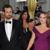 Natalie Portman et son compagnon français Benjamin Millepied le 27 février 2011 à Los Angeles pour les Oscars