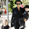 Nicole Richie et ses enfants sont super lookés et ont accordé leurs tenues à Los Angeles le 16 juin 2011