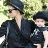 Nicole Richie et ses enfants ont accordé leurs tenues à Los Angeles le 16 juin 2011