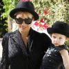 Nicole Richie et ses enfants ont accordé leurs tenues à Los Angeles le 16 juin 2011