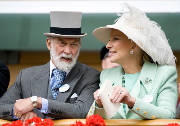 Ascot 2011, jour 4, vendredi 17 juin 2011 : Le prince et la princesse Michael de Kent étaient impeccables.