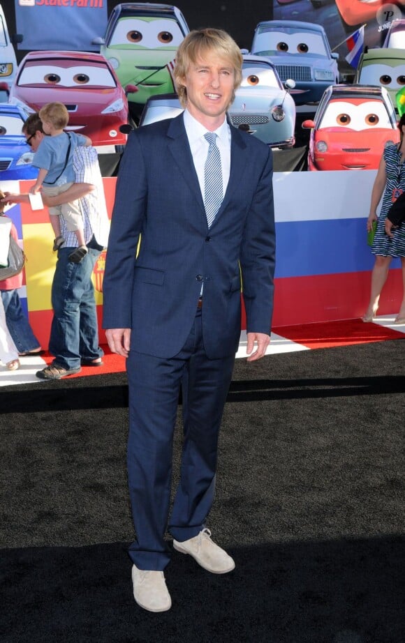 Owen Wilson à l'avant-première de Cars 2 à Los Angeles le 18 juin 2011
