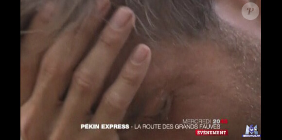 Ludovic craque dans la bande-annonce de Pékin Express : la route des grands fauves diffusé le mercredi 22 juin 2011 à 20h45 sur M6