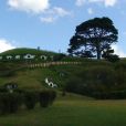 L'un des décors de  Bilbo The Hobbit , à Wellington, en Nouvelle-Zélande, en mars 2011.
