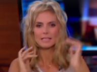 Heidi Klum : Invitée sur un plateau télé, elle n'a pas peur du ridicule