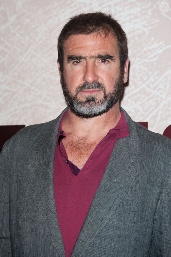 Eric Cantona à l'occasion de l'avant-première de Switch, au Gaumont Marignan, à Paris, le 20 juin 2011.