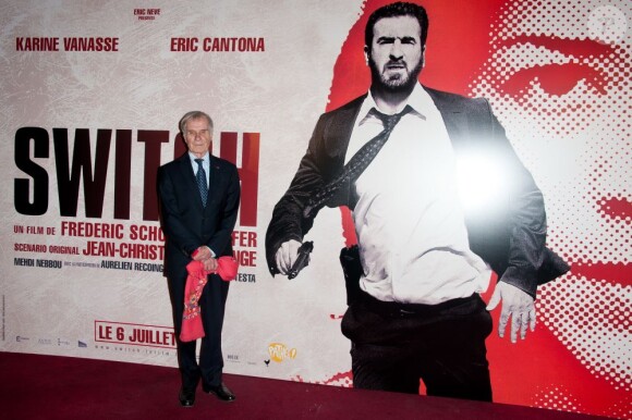 Pierre Schoendoerffer à l'occasion de l'avant-première de Switch, au Gaumont Marignan, à Paris, le 20 juin 2011.