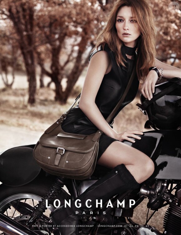 Audrey Marnay pour Longchamp devant l'objectif de Mikael Jansson