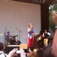 Ben l'Oncle Soul lors de son premier concert à New York, le 21 juin 2011.