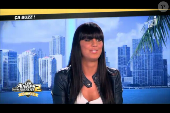Astrid invitée sur le plateau des Anges de la télé-réalité : Miami Dreams le 22 juin 2011 sur NRJ 12