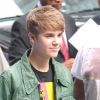 Justin Bieber à New York pour l'émission de David Letterman, le 21 juin 2011.
