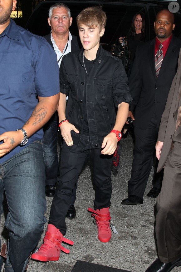 Justin Bieber le 23 juin 2011 à New York pour l'avant-première de Monte Carlo