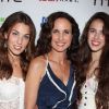 Le 23 juin 2011 à New York, Andie MacDowell est venue à la première de Monte Carlo avec ses deux filles