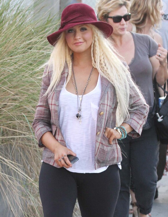 Christina Aguilera, à Los Angeles, le 23 juin 2011.