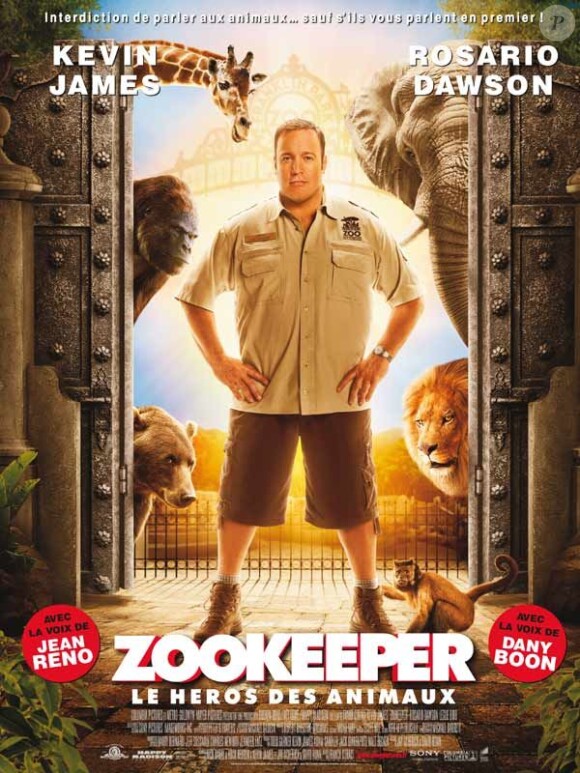 L'affiche du film Zookeeper