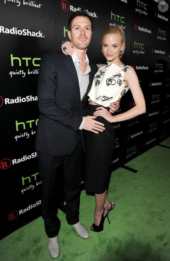 Jaime King et son mari à la soirée HTC EVO 3D à Los Angeles le 23 juin 2011