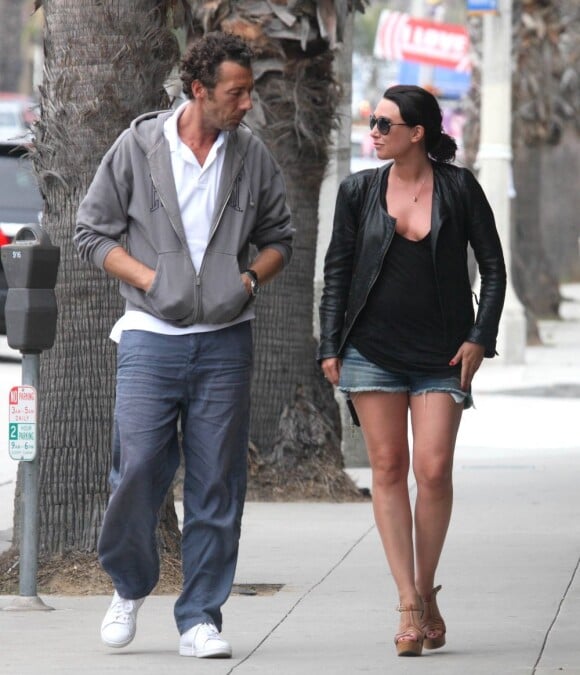 Laura Smet et son nouveau chéri Arnaud Alexandroff à Los Angeles le 15 juin 2011