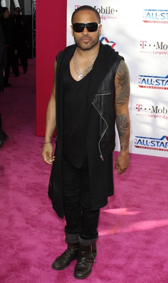 Lenny Kravitz à Los Angeles en février 2011