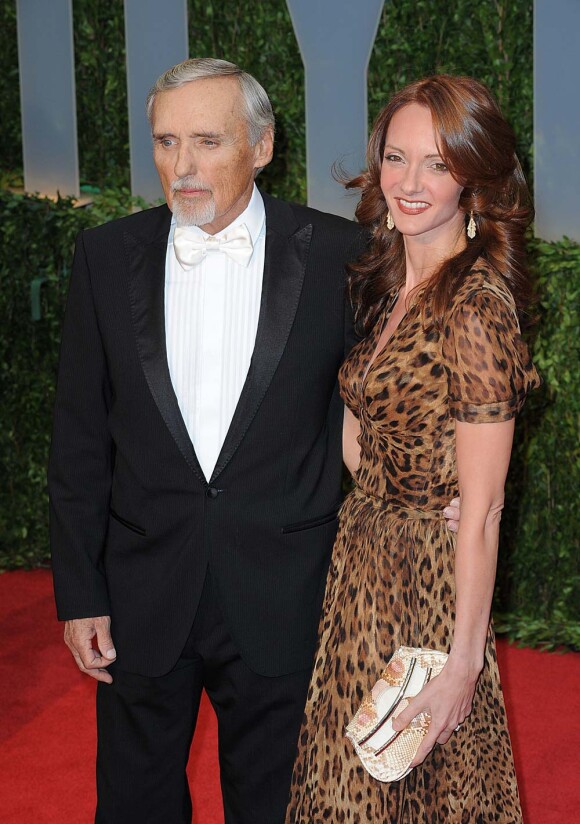 Dennis Hopper et Victoria Duffy, à Los Angeles, le 22 février 2009.