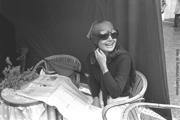 Jackie Onassis en vacances à Capri vue par Settimio Garritano