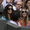 Maria Perello, fiancée de Rafael Nadal, au tournoi de Wimbledon, le 3 juillet 2011.