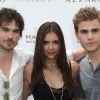 Nina Dobrev entourée du casting de Vampire Diaries, Ian Somerhalder et Paul Wesley