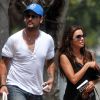 Eva Longoria et son compagnon Eduardo Cruz, à Marbella, juillet 2011
