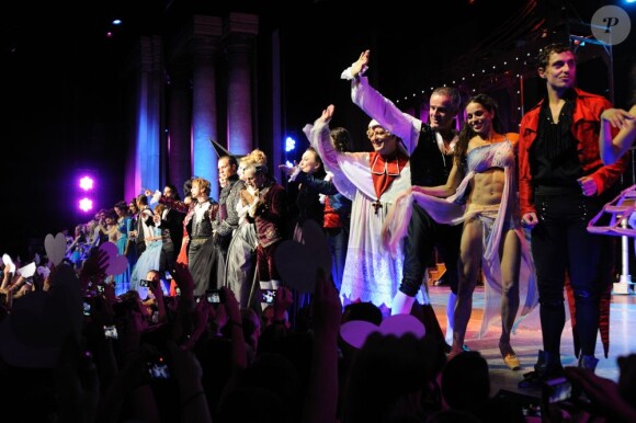 La dernière représentation de Mozart : L'Opéra Rock, à Paris Bercy le 10 juillet 2011