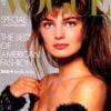 Paulina Porizkova en couverture de Vogue dans les années 80