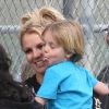 Britney Spears et son fils Jayden James en mars 2011 à Los Angeles