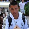 Christiano Ronaldo lors de l'entrainement avant le match Los Angeles-real de Madrid le 15 juillet 2011