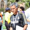 José Mourinho lors de l'entrainement avant le match Los Angeles-real de Madrid le 15 juillet 2011