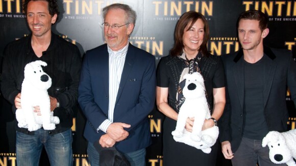 Steven Spielberg et Gad Elmaleh nous parlent de leur fameux Tintin