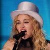 L'infatigable Madonna mettait le feu au stade olympique de Munich lors de sa tournée mondiale Sticky and Sweet. Le 18 août 2009.