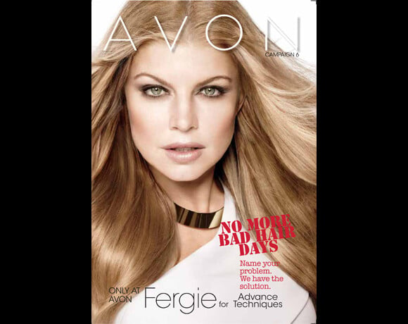 La chanteuse Fergie renforce son partenariat avec Avon et devient égérie de leur kit de coloration Advances Techniques.