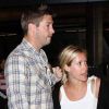 Kristin Cavallari et son fiancé le quaterback des Chicago Bears Jay Cutler en avril 2011 à l'aéroport de Los Angeles