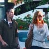 Tom Kaulitz et sa girlfriend, dans les rues de Los Angeles, dimanche 17 juillet 2011.