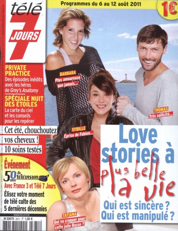 Michaël Youn se confie dans le magazine Télé 7 jours en kiosque le 1er août 2011
