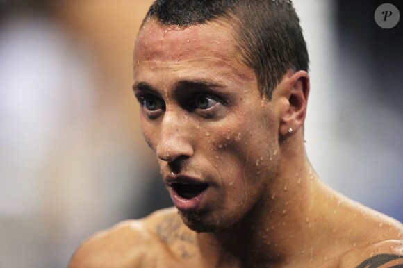Vendredi 29 juillet 2011, Frédérick Bousquet a été sorti dès les séries du 50m nage libre.