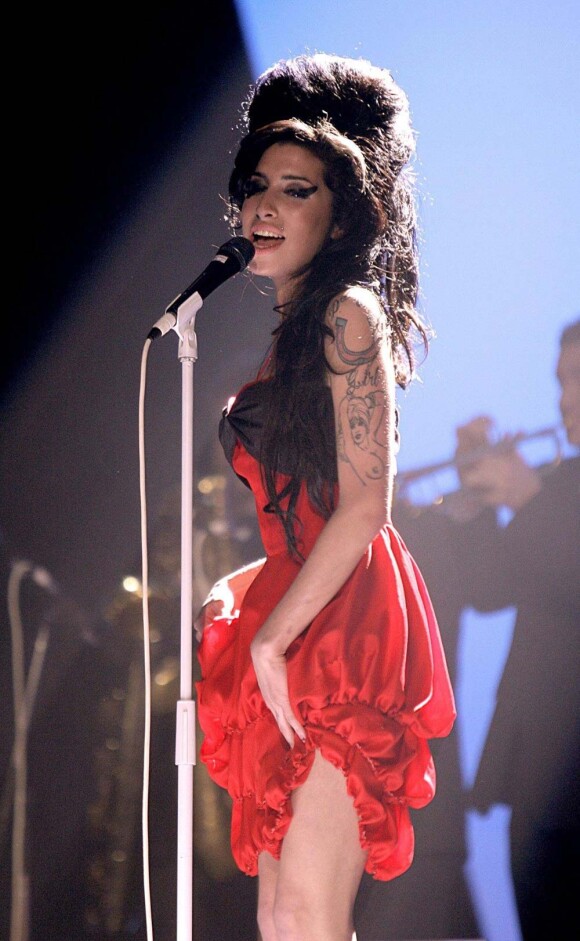 Amy Winehouse, à Londres, le 14 février 2007.