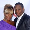 Mary J. Blige et son mari Kendu à la soirée Art For Life chez Russell Simmons dans les Hampton, le 30 juillet 2011