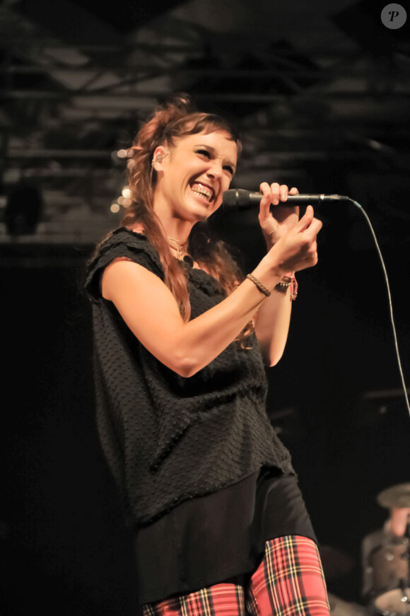 Zaz en concert en juin 2011