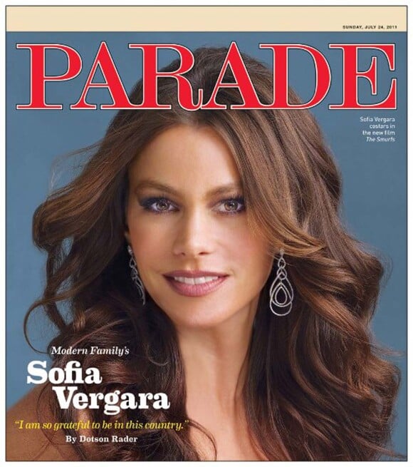 Sofia Vergara pour le magazine Parade, juillet 2011.