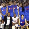 Un match de basket de charité organisé par le basketteur français Boris Diaw, pour l'association Babac'ards, le 19 juillet 2011